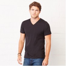 T-Shirt Uomo Manica Corta Jersey V-Neck Tee